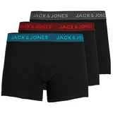 Jack & Jones Junior 3er-Set: Boxershorts, in Schwarz | Gr.: 164