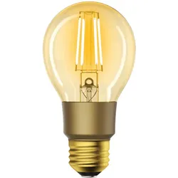 Woox R9078, Intelligentes Leuchtmittel, WLAN, Braun, Gold, LED, E27, Bernstein