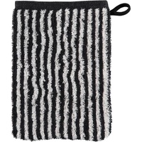 Cawö Handtücher Cawö Handtücher ZOOM 121 Streifen schwarz Farbe 97, Baumwolle, 100% Baumwolle schwarz|weiß 16 cm x 22 cmBettengalerie Schwab
