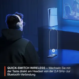 SteelSeries Arctis Nova 5P Wireless PlayStation Weiß