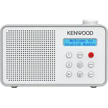 Kenwood CRM25DABW DAB+ Radio weiß