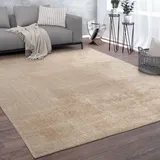 Paco Home Cadiz 630 Kurzflorteppich 300 x 400 cm beige