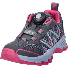 CMP Kinder Wanderschuhe AKSA FITGO FAST HIKING SHOES, Größe 28 - GREY-FUXIA