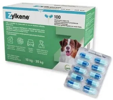 VETOQUINOL Zylkene 225mg - 10 Tabletten für Hunde mit einem Gewicht 10-30 kg (Rabatt für Stammkunden 3%)