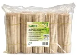 NATURESTAR Holzspieße mit Langspitze 38904 , 1 Packung = 1000 Stück, 20 cm