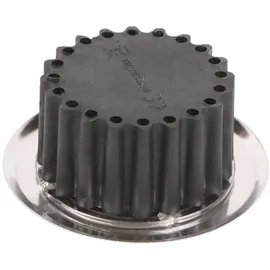 H4L Solar LED Bodeneinbauleuchte rund od. eckig 85mm Bodeneinbaustrahler 2er Set - Silber