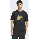 adidas Snack POPCORN T-Shirt schwarz, L