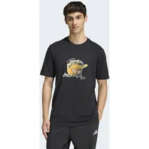 adidas Snack POPCORN T-Shirt schwarz, L