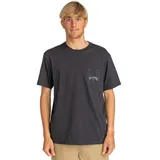 BILLABONG STACKED ARCH POCKET T-Shirt 2024 washed black - XXL