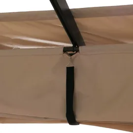 Mendler Aluminium Pergola HWC-N93 3 x 2,5 m Beige