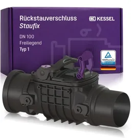 Kessel Rückstauverschluss Staufix DN 100 Kunststoff