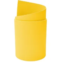 zaun|zu® Sichtschutzstreifen PP 255 x 15 cm Gelb 2 St.