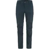 Fjällräven Abisko Hybrid Trail Zip-Off Hosen Blau 44/S