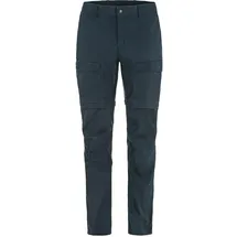 Fjällräven Abisko Hybrid Trail Zip-Off Hosen Blau 44/S