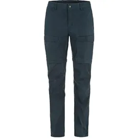 Fjällräven Abisko Hybrid Trail Zip-Off Hosen Blau 44/S