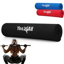 Yes4All Langhantel Polster 40,6 cm Schwarz