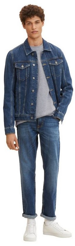 TOM TAILOR Regular-fit-Jeans Straight Leg Jeans Regular Fit Denim Marvin 6387 in Blau-2 blau 36W / 30L