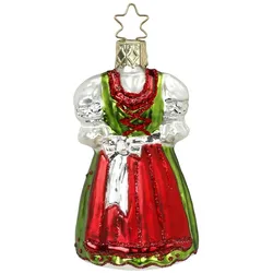 Dirndl 9 cm - Inge-Glas Bayerische Festzeit - 1 Stück