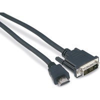 S-Conn HDMI - DVI-D (24+1) Stecker verg. 2m Schwarz