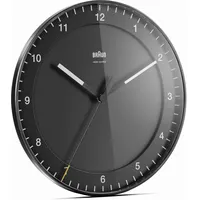 Braun Funkwanduhr 30,00 cm BC 17 B-DCF schwarz