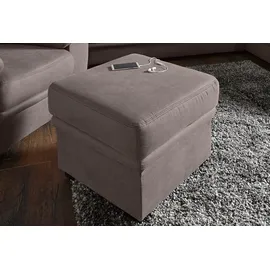 sit&more Hocker Savoni Kunstleder 100 x 46 x 65 cm Grau