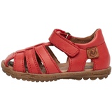 NATURINO SEE-Halb geschlossene Sandalen aus Leder, rot 24