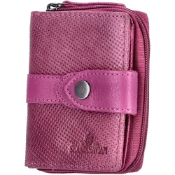 The Skandinavian Brand Damen Leder Geldbörse klein  Purple
