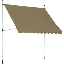 Trendline Balkonmarkise 250 x 130 cm Beige