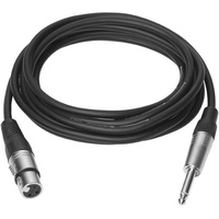 Vivolink PROAUDXLRJACK5 Audio-Kabel 5 m XLR 6.35mm Schwarz