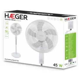 Haeger SF-16W 40 cm Standventilator Weiß