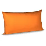 fleuresse Kissenbezug Satin 40 x 80 cm Orange