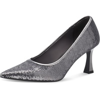 TAMARIS Damen Pumps Vegan Stilettoabsatz; PEWTER/metallic; 37 EU