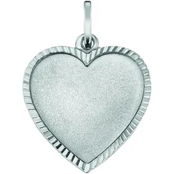 Ketten-Anhänger ONE ELEMENT "Herz Herz Anhänger aus 925 Silber", silber, Schmuckanhänger, Damen, Silber 925 (Sterlingsilber), Damen Silber Schmuck Herz
