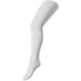 CAMANO Fine Bio-Baumwolle Strumpfhose Kinder 0001 - white 134/146