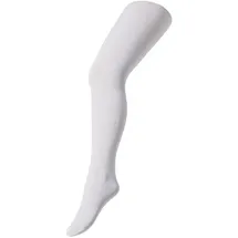 CAMANO Fine Bio-Baumwolle Strumpfhose Kinder 0001 - white 134/146