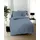 KAEPPEL Uni Mako-Satin taube 200 x 200 cm + 2 x 80 x 80 cm