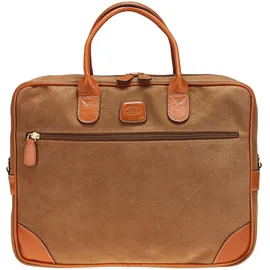 BRIC'S Life Notebooktasche camel Laptopfach