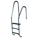 Astralpool Standard Aixi316 Poolleiter + 1 Doppelter Sicherheitsschritt Nicht Symmetrisch 2 Stufen - Inox - One Size