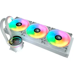 COUGAR Wasserkühlung "CPU Wasserkühlungsblock, Poseidon Elite 240 ARGB", weiß (weiß, 360), Computer-Kühler