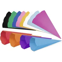 Ursus 3D-Schultüten 41cm 5 Stück weiß (9740000)