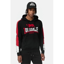 Lonsdale Herren Kapuzensweatshirt normale Passform LANGWELL