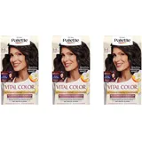 3x Poly Palette Vital Color Intensive Creme-Haarfarbe 5-0 Mittelbraun EA802672