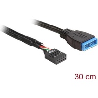 DeLock Pin Header interner USB 2.0 [Buchse]/USB 3.0 [Stecker],