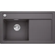Blanco Zenar 45 S links Einbau von Oben felsgrau Handbetätigung 860 x 510 mm