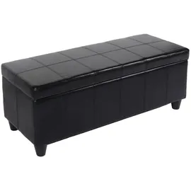 berlinlodge Sitzbank Lars Schwarz 112 x 45 x 45 cm