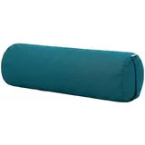 Yogistar Yogakissen Yoga-Bolster yin - rund - Samtosha - organic cotton, Hochwertiges Yoga-Bolster aus nachhaltigen Materialien grün
