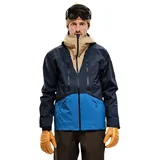 The Mountain Studio Gore-tex Pro 3l Jacke - Dark Navy / Blue Quartz / Sand - M