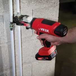 VIRAX Elektro-mechanische Presse Viper M2X + 2 Akkus