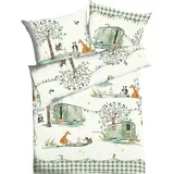 KAEPPEL Bettwäsche Picknick mint 100x135+40x60 cm