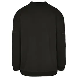 URBAN CLASSICS Training Terry Crew Sweatshirt Black S